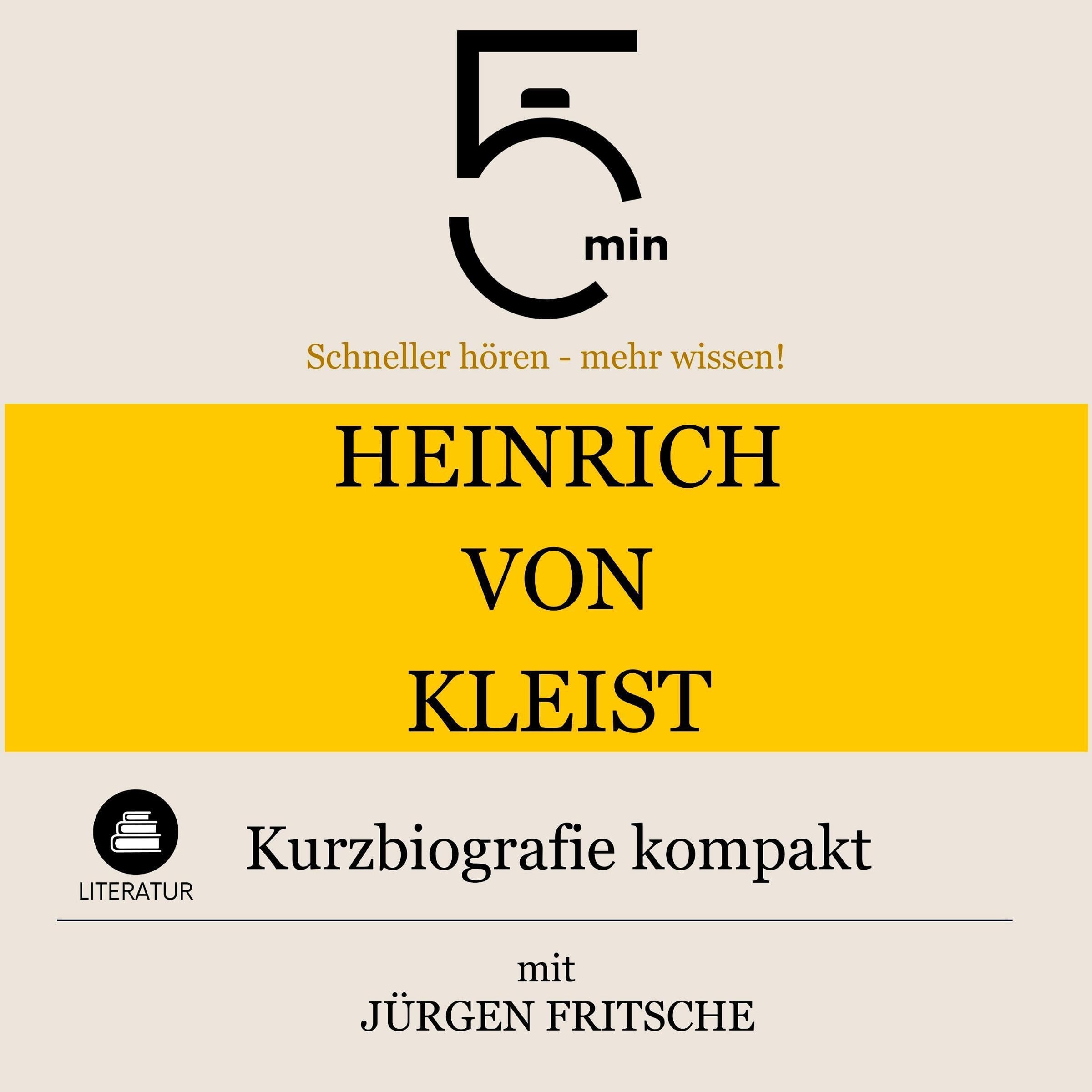 Cover art for Heinrich von Kleist - Kurzbiografie kompakt