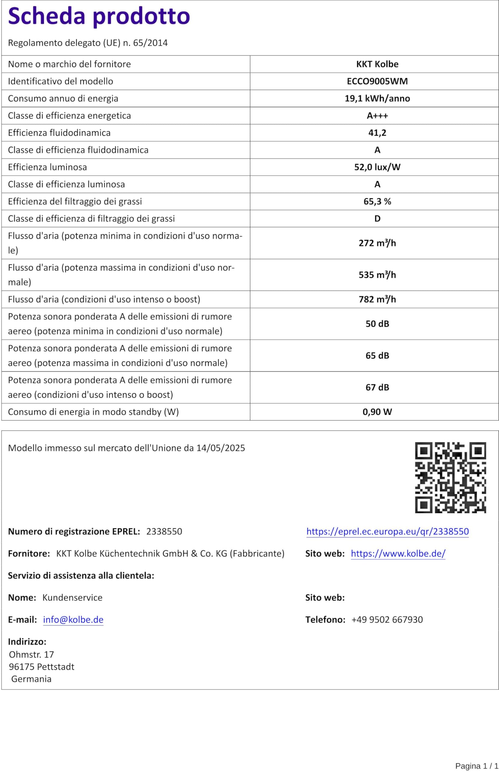 Cappa Aspirante Da Parete Elica SHEEN S WH/A/90 - Vetro Bianco, Touch Control, 650 M³/h | Classe A, Led Integrati - Foto 2