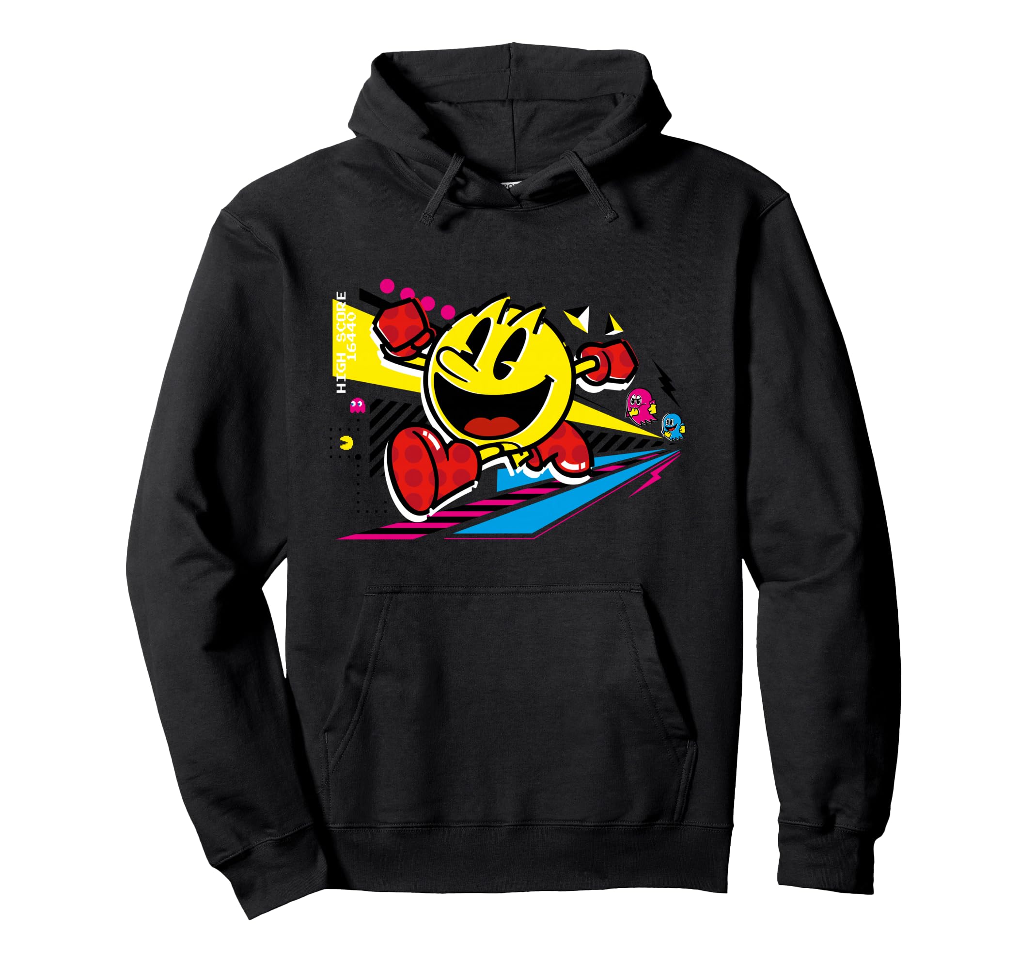 Amazon.com: Bandai Namco Entertainment: PAC-MAN Pullover Hoodies