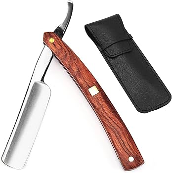 プロ理容師用剃刀　旧型　アンティーク プロ理容師が監修 カミソリ メンズ 替刃40刃(20枚)付き Kazakiri