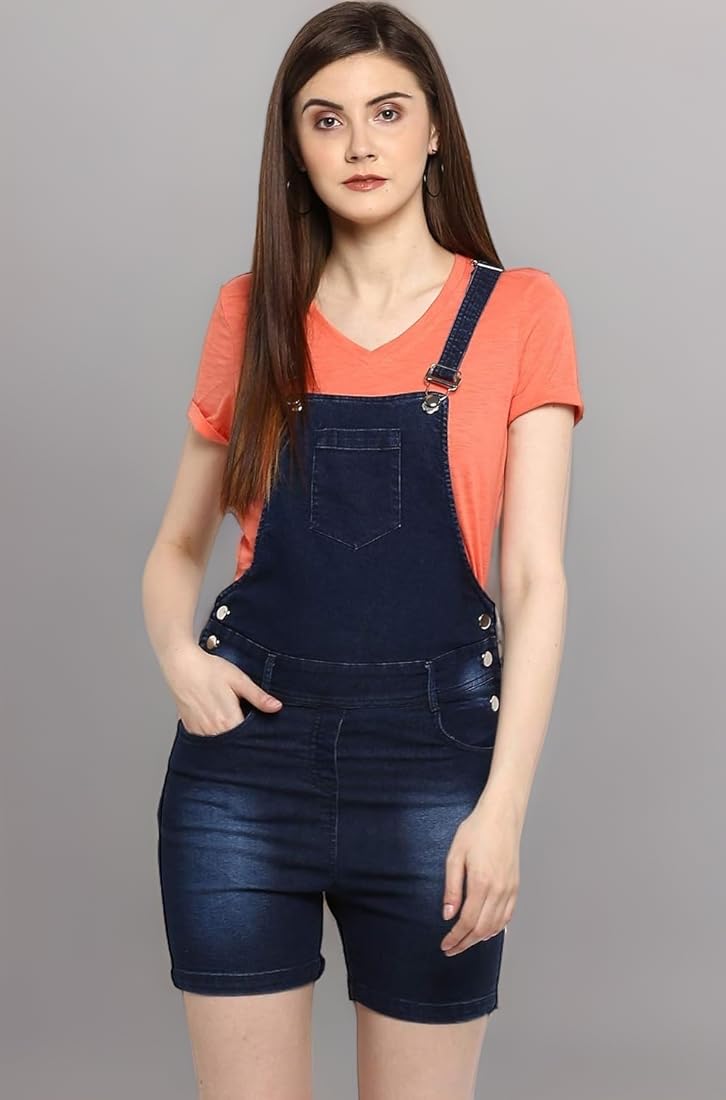 andmary ♡ Nicola ribbon denim allinone andmary Nicola ribbon denim all-in-one