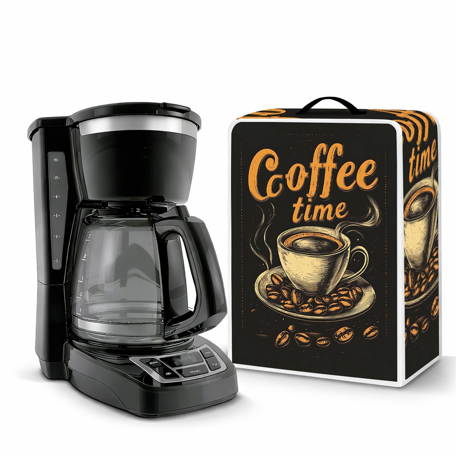 Coffee Maker Cover – Reusable Dustproof Appliance Cover, Suitable for Blender, Juicer and Countertop Kitchen Appliances