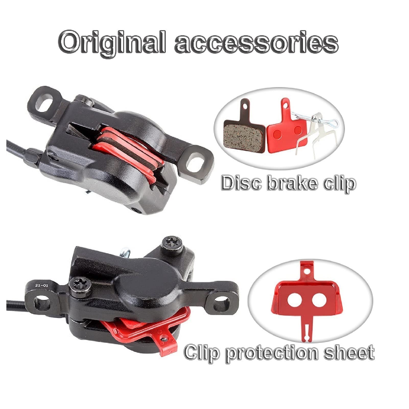 Amazon.co.jp: 自転車油圧ディスクブレーキ、 アルミニウム合金 MTB