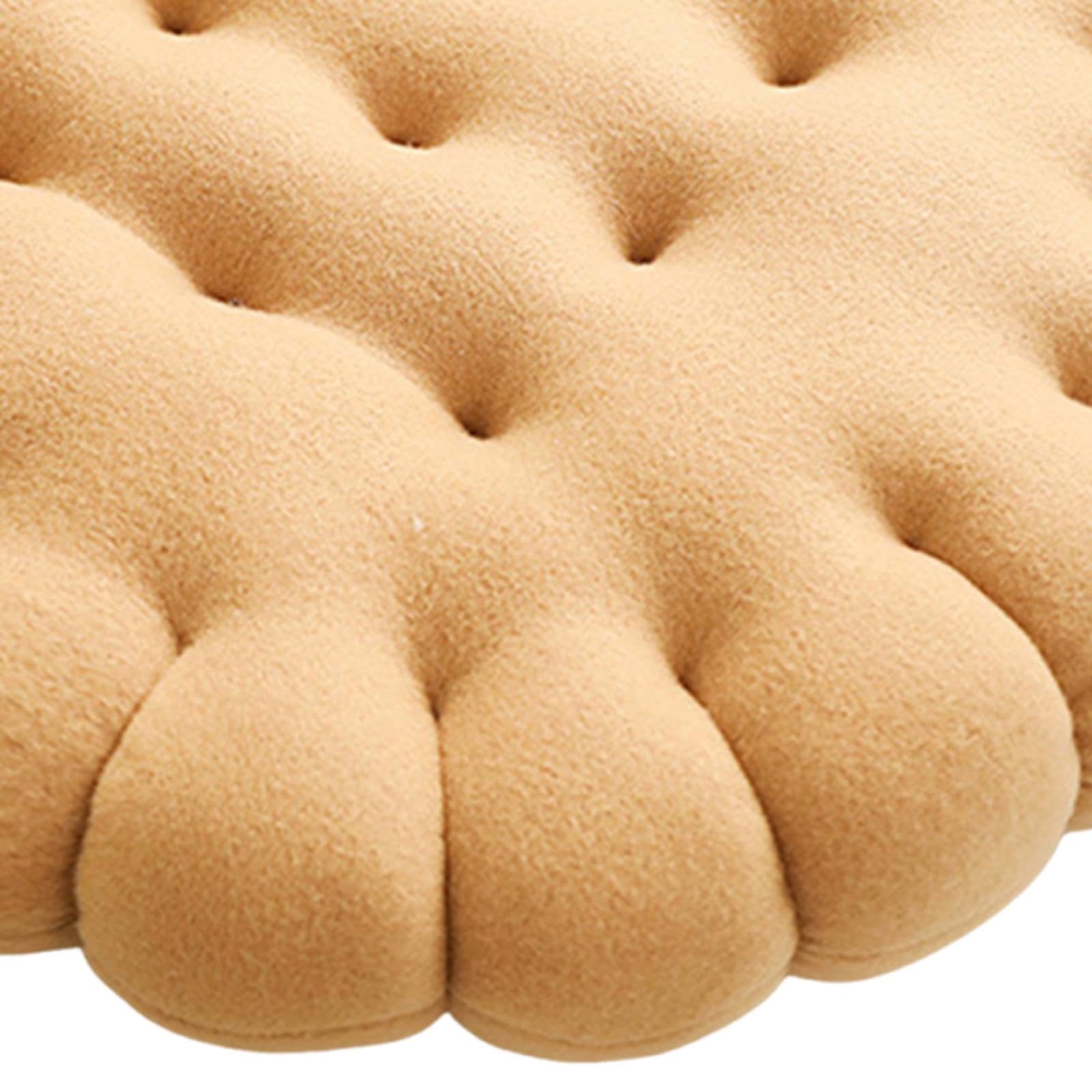 Biscuit Shape Cushion Decorative Soft Floor Cushion for Gift Living Room Bar Round Beige | Home & Garden | Yard, Garden & Outdoor Living | Patio & Garden Furniture | Cushions & Pads-image-30