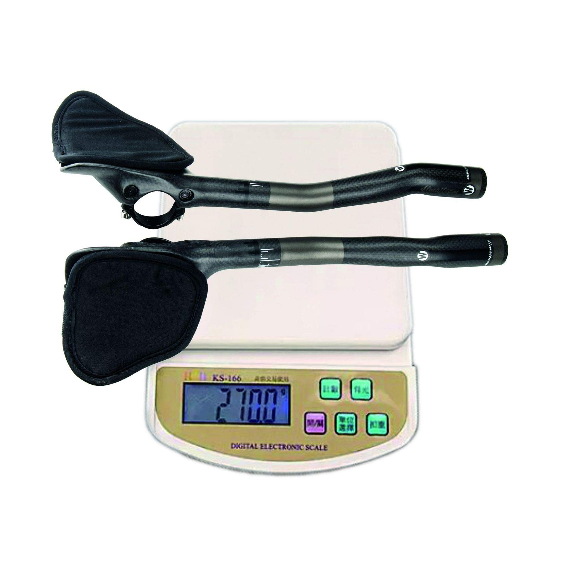 OYHN Guidon 12K Carbon Repos Vélo Prolongateur pour Cyclisme Vélo Route TT Poignée Aerobar Carbon Repos Vélo Prolongateur