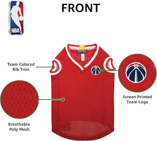 Miniatura 57 de Pets First NBA - Camiseta para perro de Toronto Raptors, camiseta sin mangas, camiseta de baloncesto para mascotas, talla S (RAP-4047-SM)