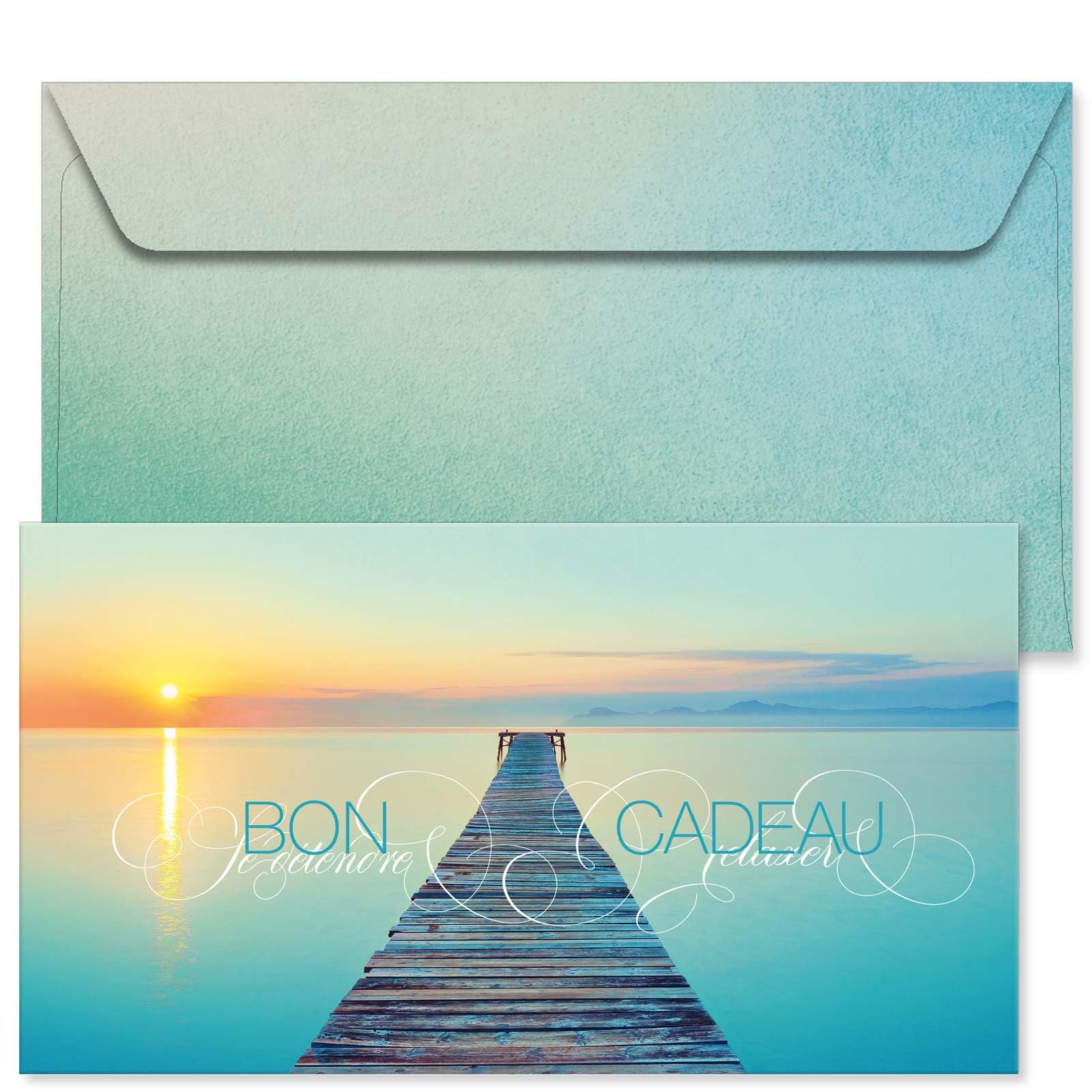 POS BON - 50 bons cadeaux à remplir avec enveloppe - formulaires imprimés pour la physiothérapie et d'autres entreprises MA1266F-1-50-V1