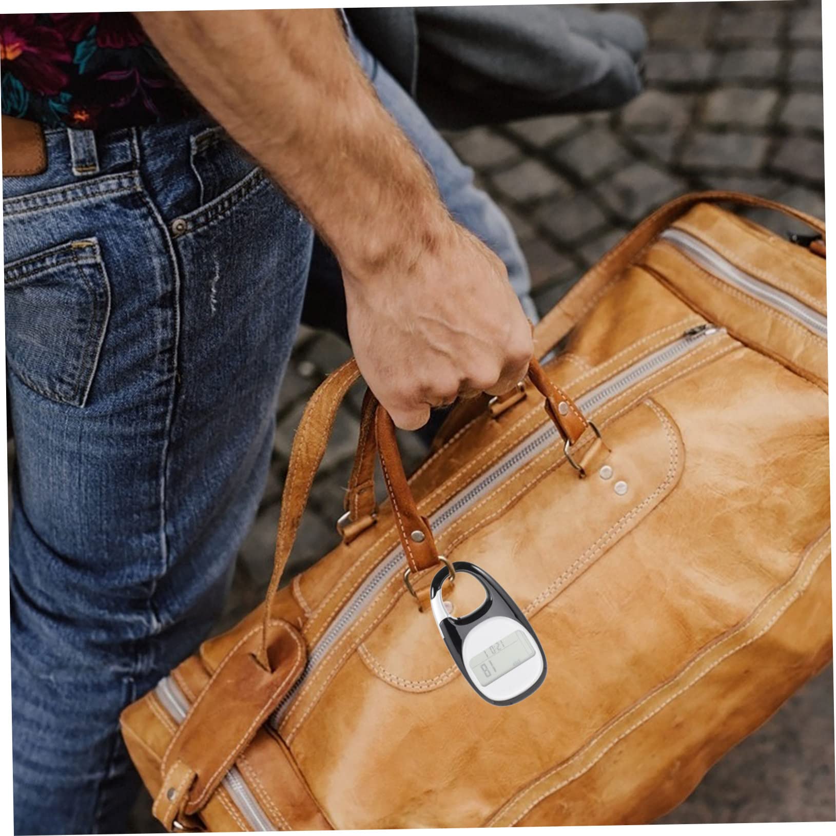 BESPORTBLE Lot De 3 Podomètres Pratiques pour Le Fitness Le Pasomètre 3D La Ceinture Le Compteur De Pas Et La Marche en Extérieur