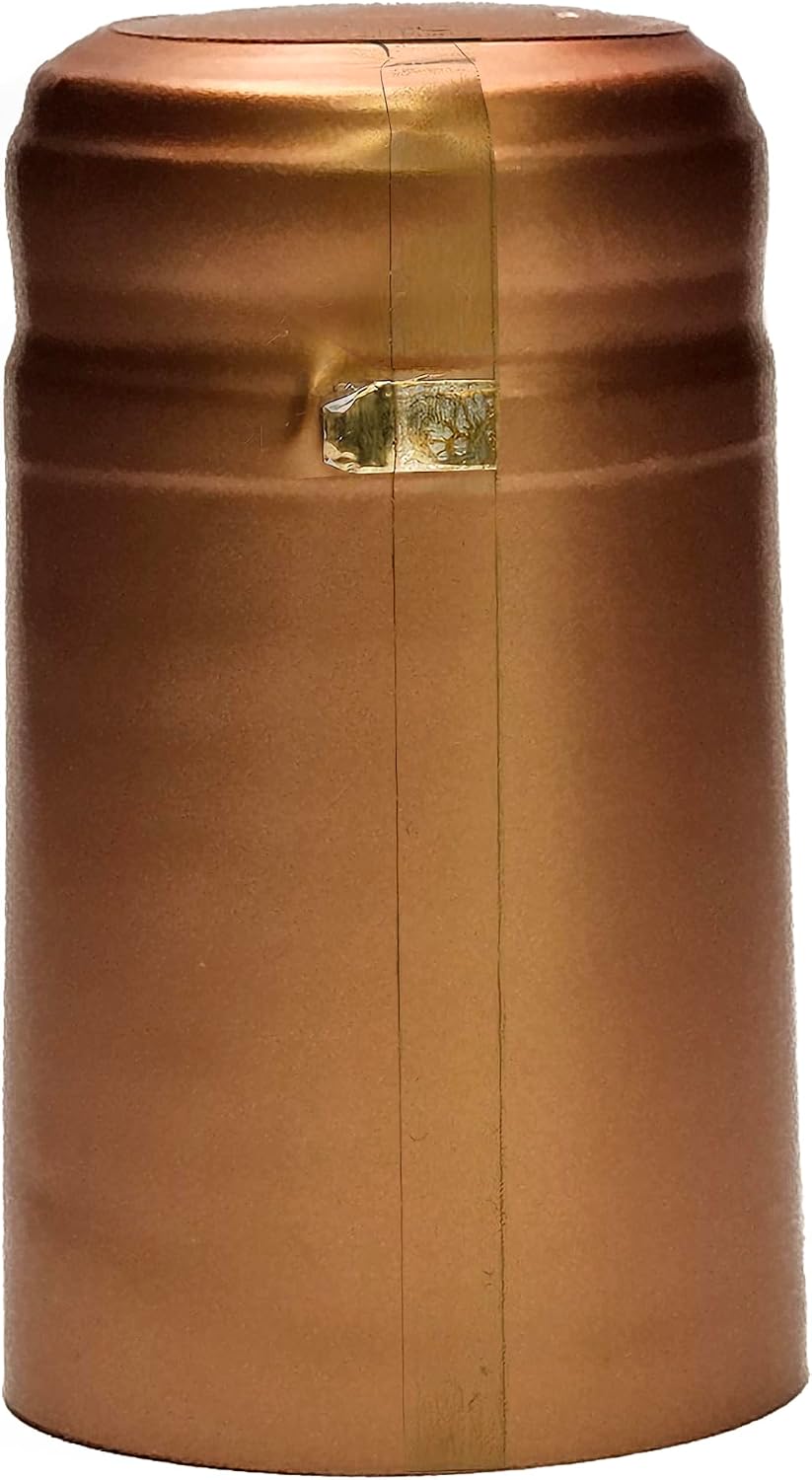 Bronze PVC Shrink Capsules-500 Count
