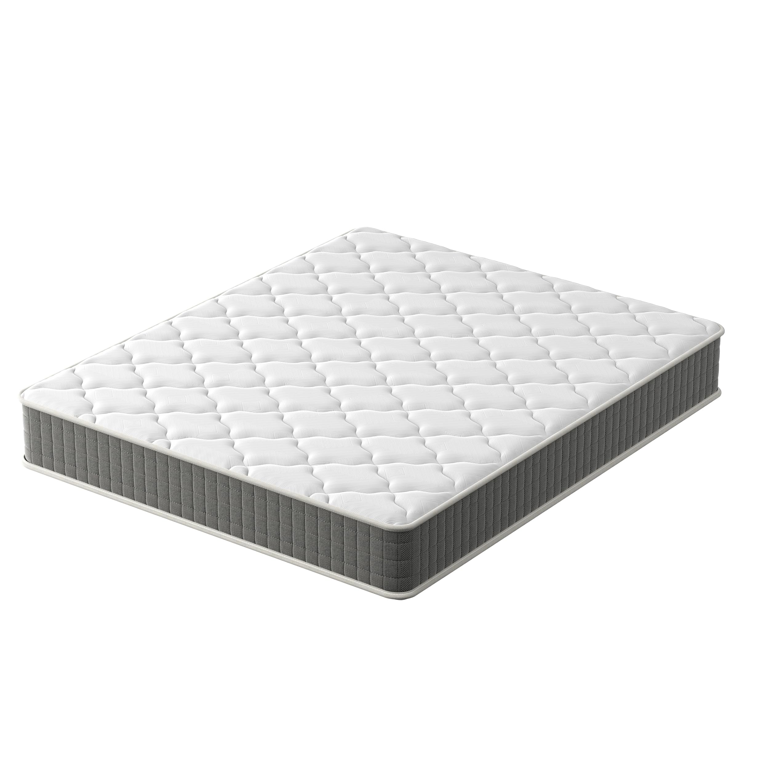 DEWINNER Matelas 140x200 cm Mémoire de Forme 22 cm 7 Zones Fermeté Moyenne et Ferme