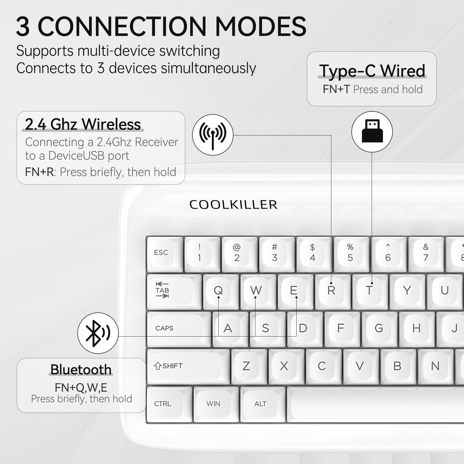 Amazon.com: CoolKiller VIVID67 Aluminum Mechanical Keyboard with