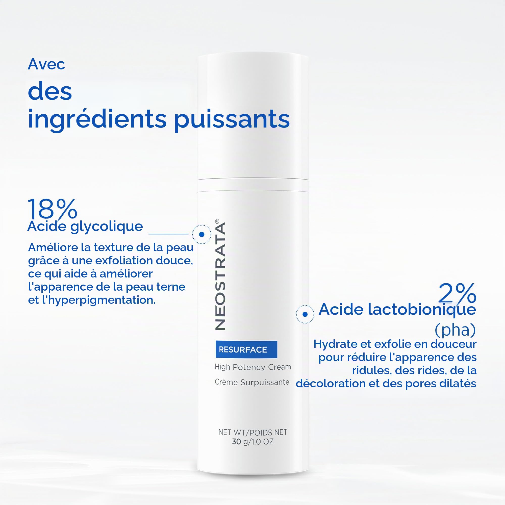Neostrata Aha Creme Haute Puissance 20, , 30 G (Lot De 1)
