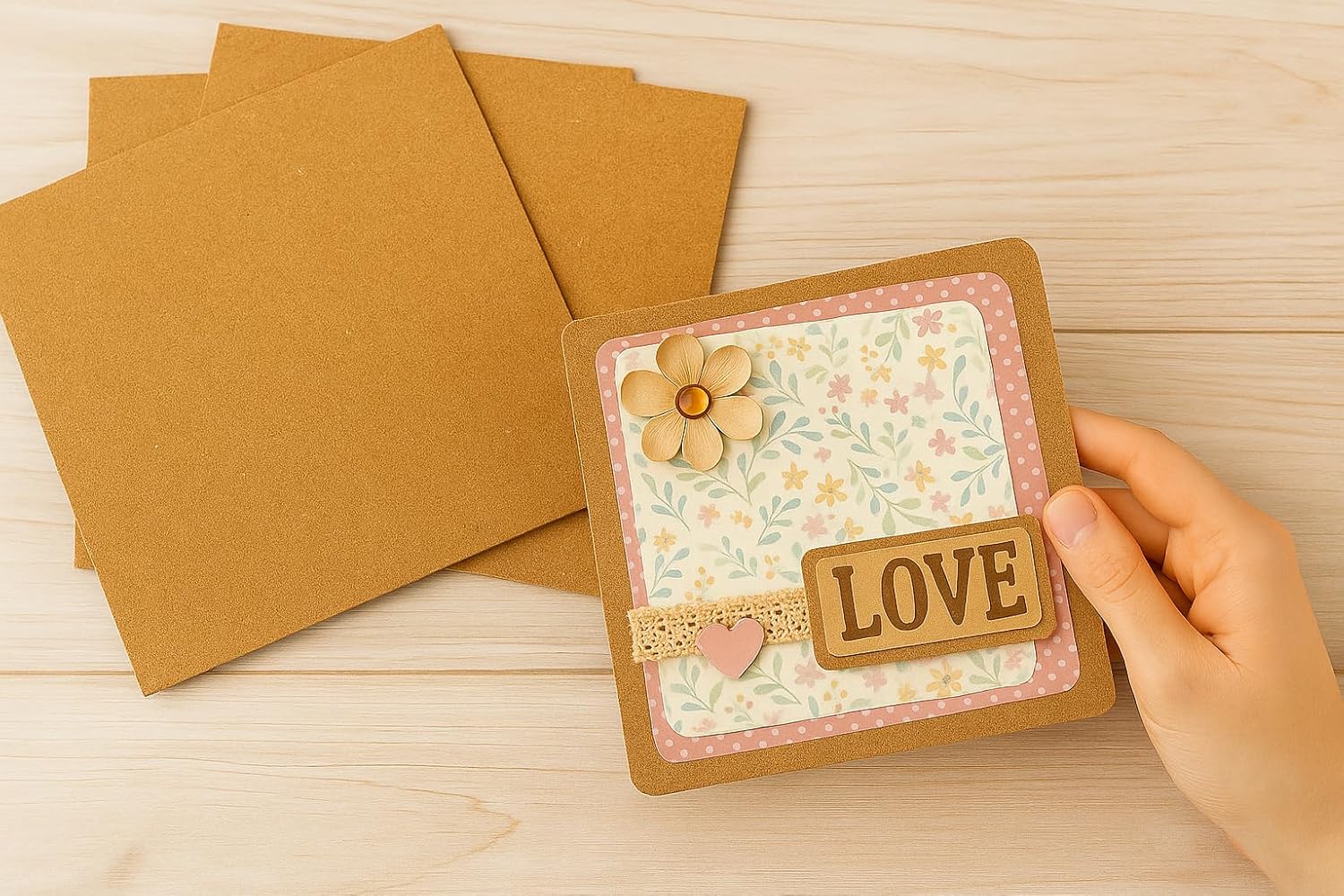 LWR CRAFTS Adhesive Back Cork Sheet 6" x 6" Pack of 12 - Image 7