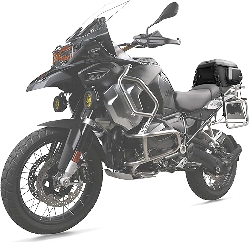 Miniatura 6 de Rhinowalk Bolsa trasera para motocicleta, bolsa de asiento trasero, carcasa dura, impermeable, 23-35L, expandible para casco de motocicleta, bolsa