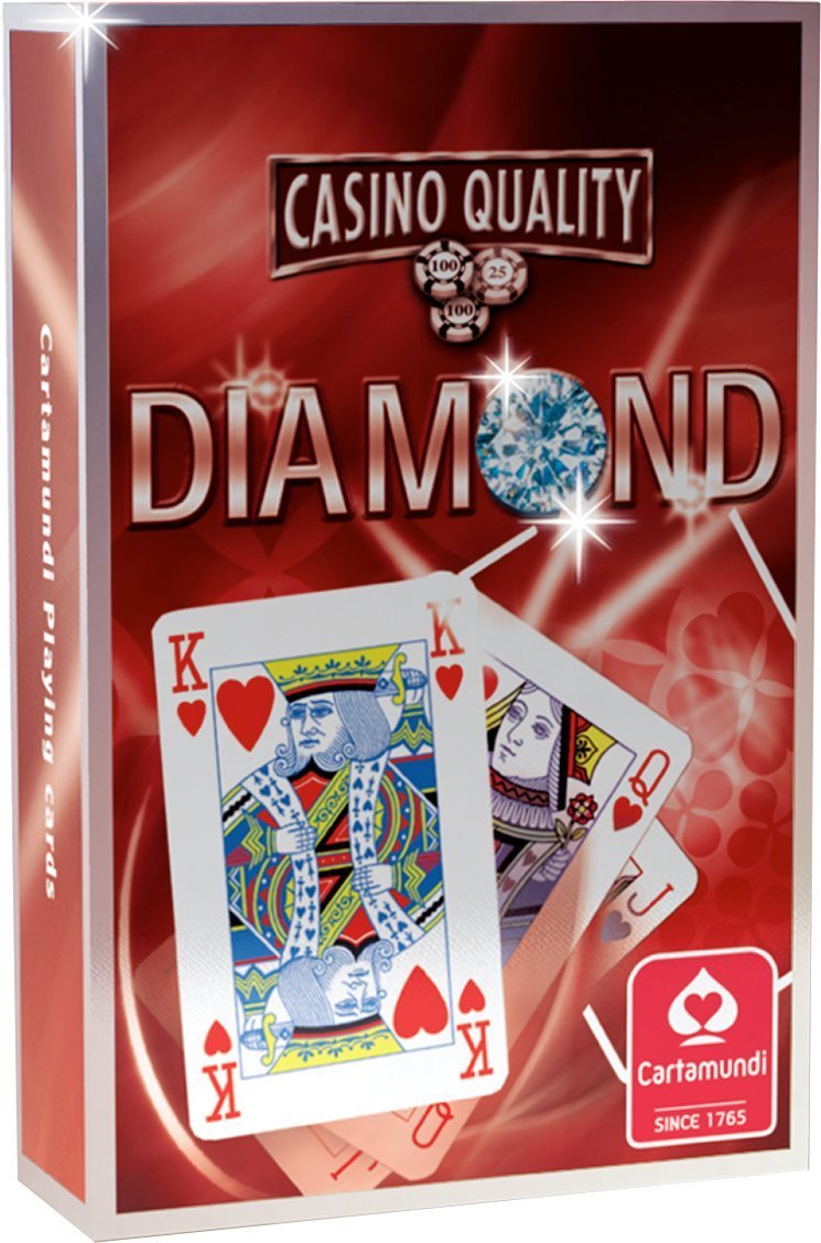 Diamond - Playing Cards RED - Cartamundi
