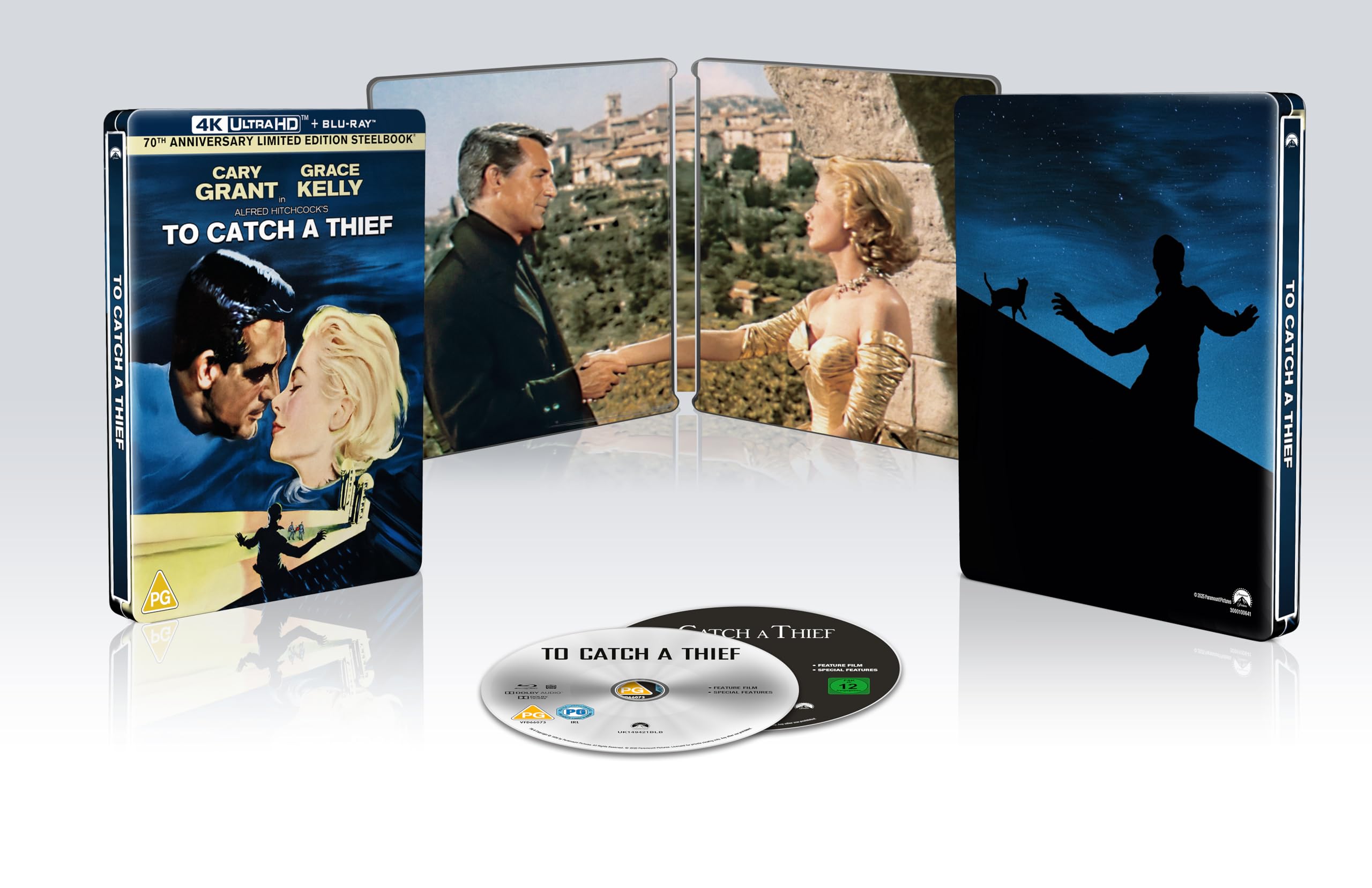 To Catch a Thief 4K UHD Steelbook [Blu-ray] [Region A]