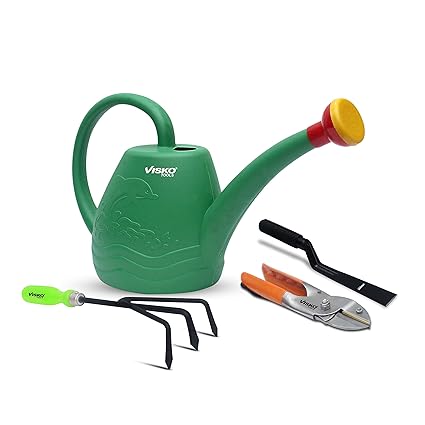 VISKO Garden Tools Set, 653 Gardening Hand Tool Kit 4 Pieces for Home Gardening