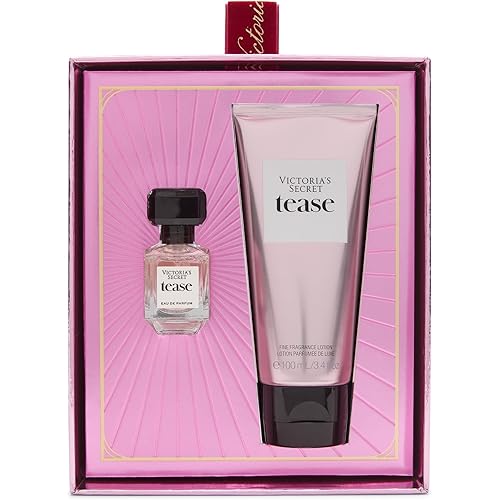 Victoria's Secret Tease Mini Fragrance Duo Gift Set, Eau de Parfum & Travel Lotion