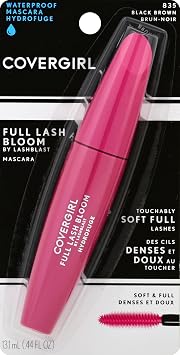 COVERGIRL Full Lash Bloom by Lashblast Waterproof Mascara Black Brown .44 fl oz 13.1 ml Packaging may vary