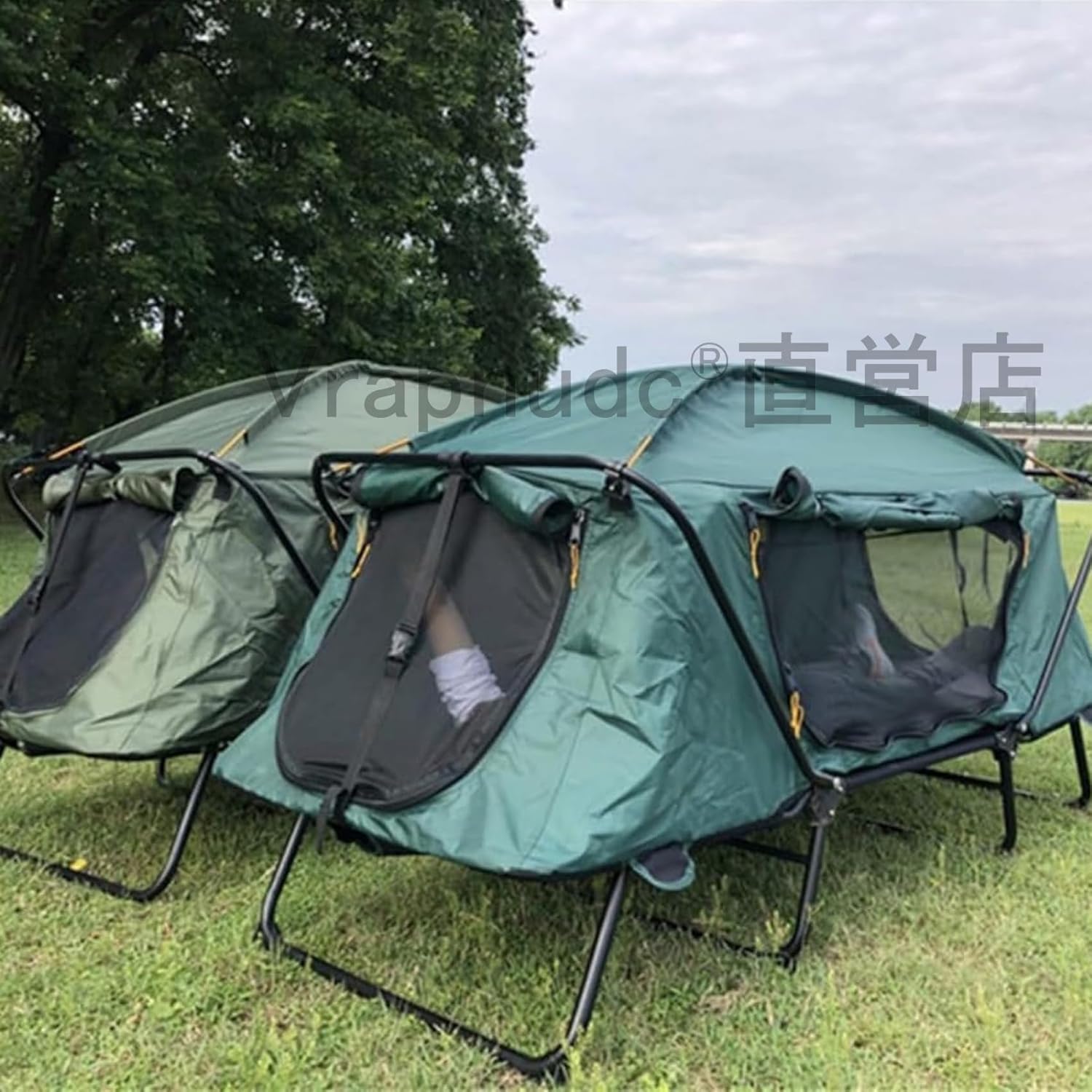 テントコット 1人用 2人用 ベッド コットテント 高床式 テントベッド