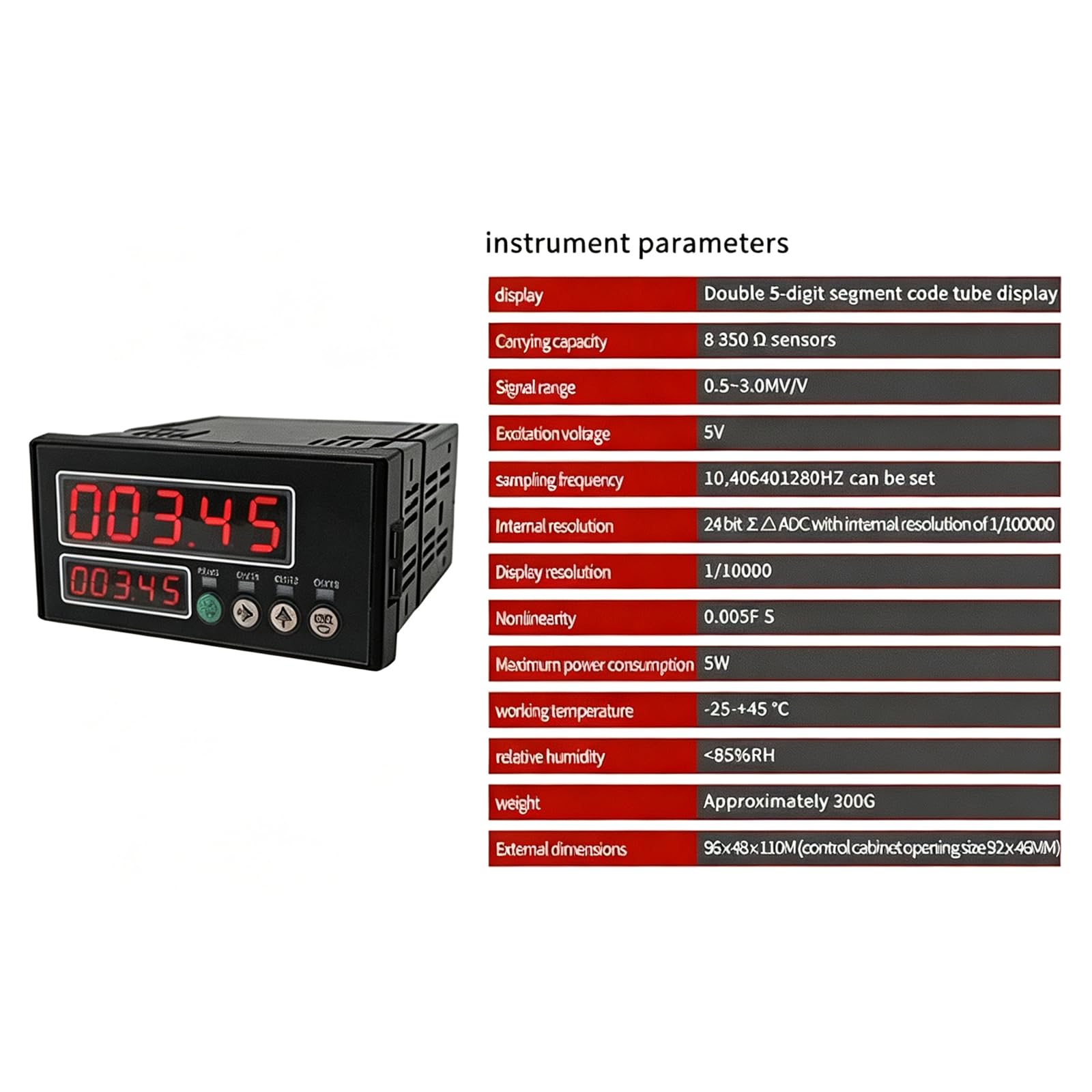 Capteur De Pesage À Colonne Avec Affichage Numérique À 5 Chiffres, Capteur De Compression Et De Tension, Instrument Dacquisition Haute Vitesse, Applications Multiples