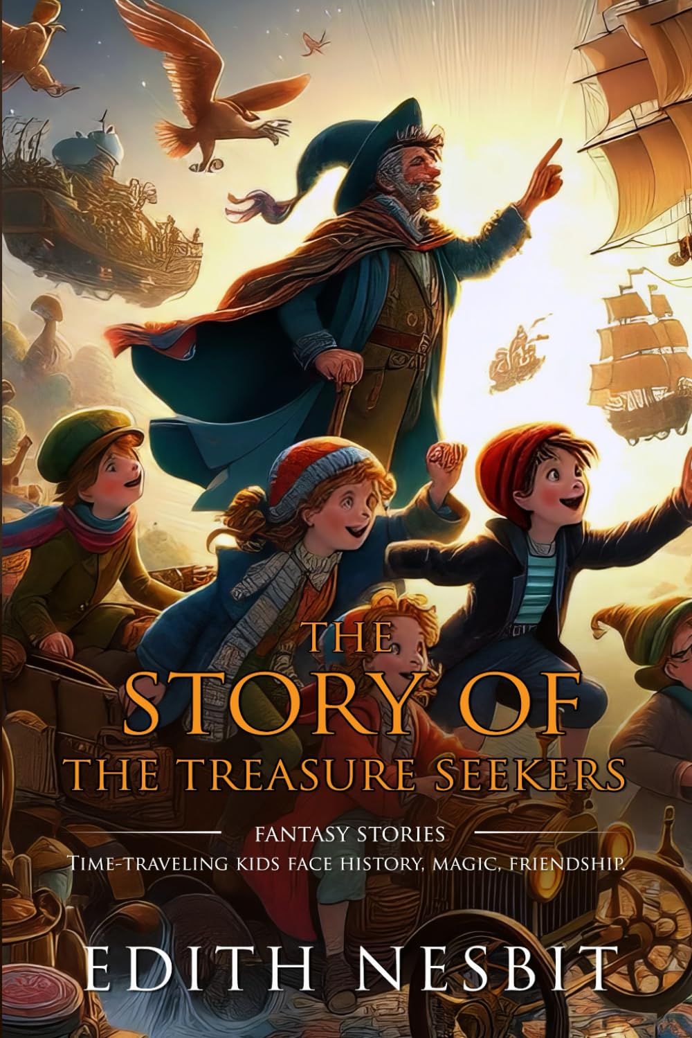 The Story of the Treasure Seekers: Complete with Classic illustrations and Annotation