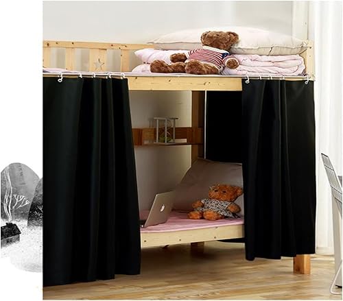 Miniatura 7 de Navhao 1 Panel Dormitorio Hogar Sólido Espesor Litera Cortinas de Cama Cortinas de Tela Cama Canopy Hombres Mujeres Individual Sleeper