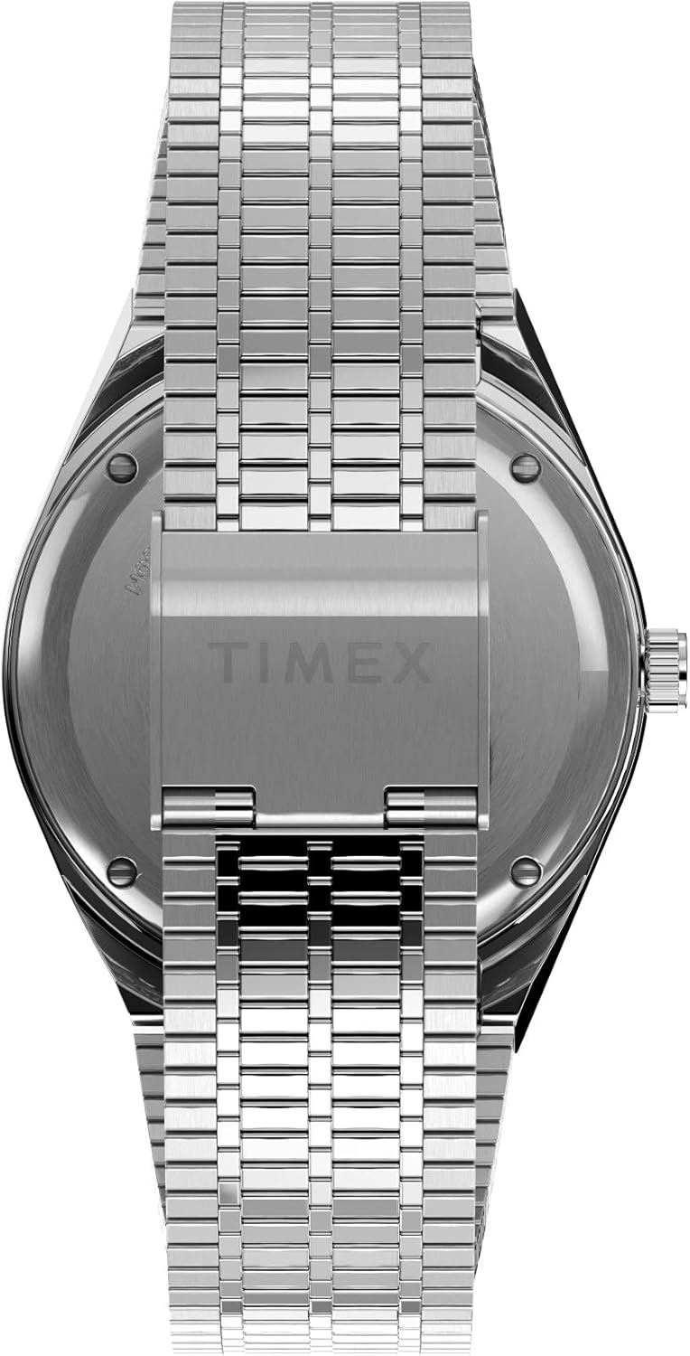 Timex Q Men's 38mm Watch Silver/Green