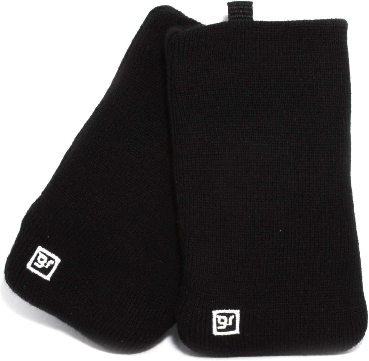 Glamrox Microfiber Cleaning Sock Cover for Apple iPhone 4s, Black