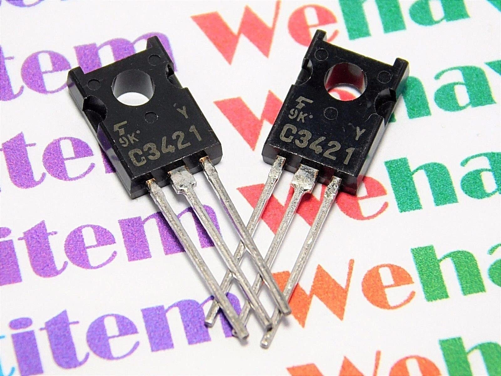 2SC3421 / C3421 / TRANSISTOR / TO126 / 2 PIECES (qzty)