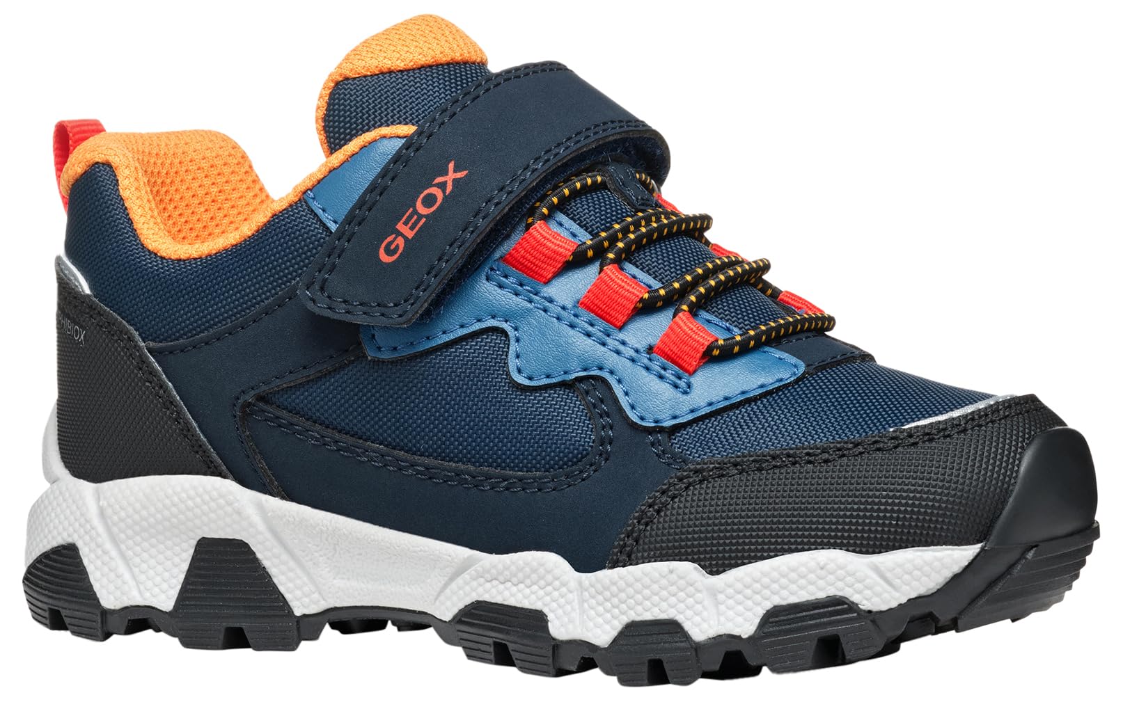 Geox J MAGNETAR BOY B ABX, Boys’ Sneaker, Navy/Avio,