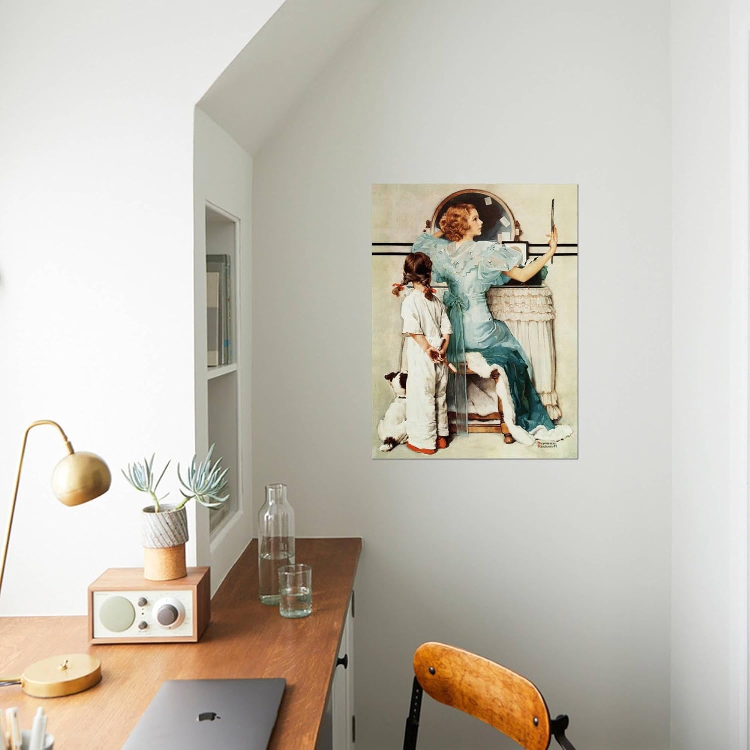 Art.com Canvas Wall Art Prints "Going Out", October 21,1933 by Norman Rockwell, Figurative Decor, 18" x 24"