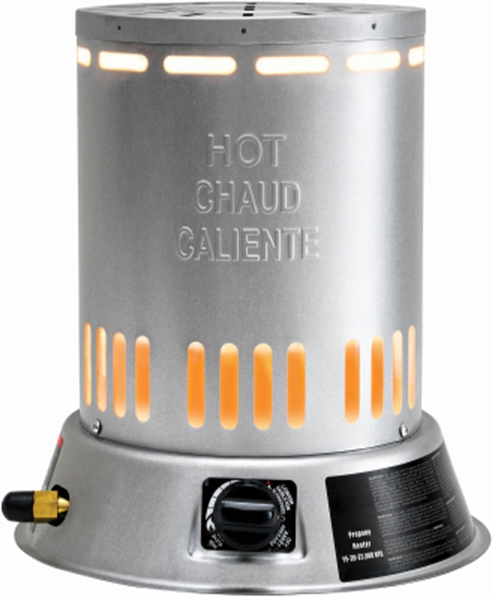 LPC25 15-25,000 BTU Propane (LP) Convection Heater , Gray