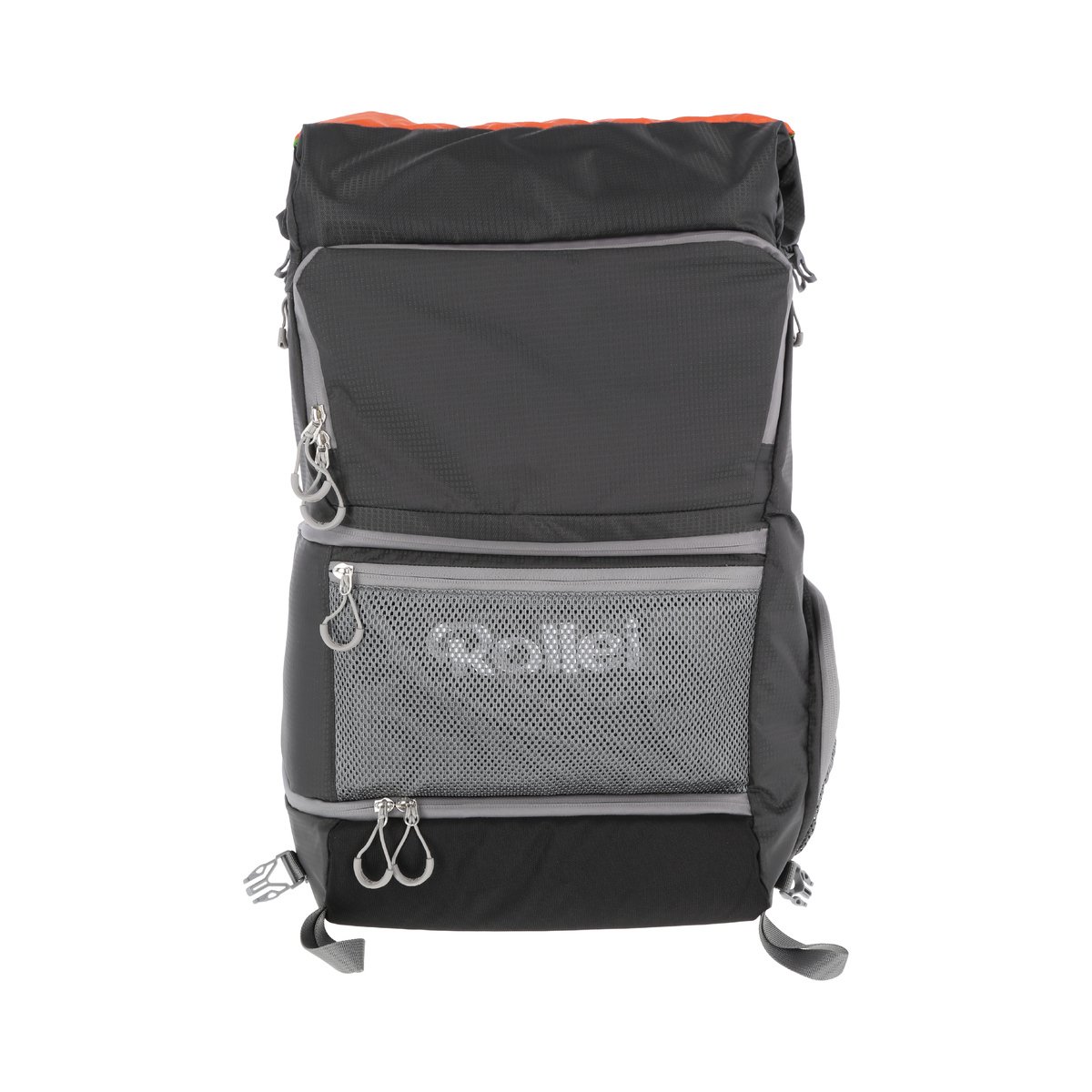Rollei Traveler Backpack Canyon XL - Sac à dos pour matériel photo professionnel pour l’extérieur, incl. Insert séparé pour l’équipement de l‘appareil-photo - Taille XL (50 Litres) - Forest (Gris/Vert)