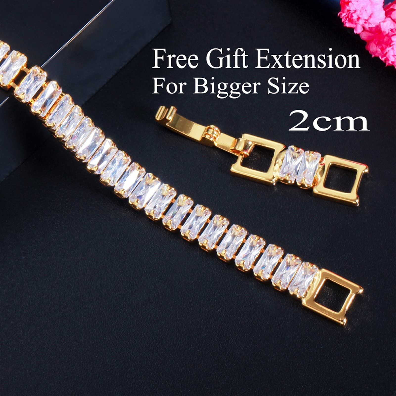 Gioielli 3 Pezzi Color Argento zirconi cubici per Donna Festa Nuziale Set di bigiotteria da Sposa Accessori Regalo