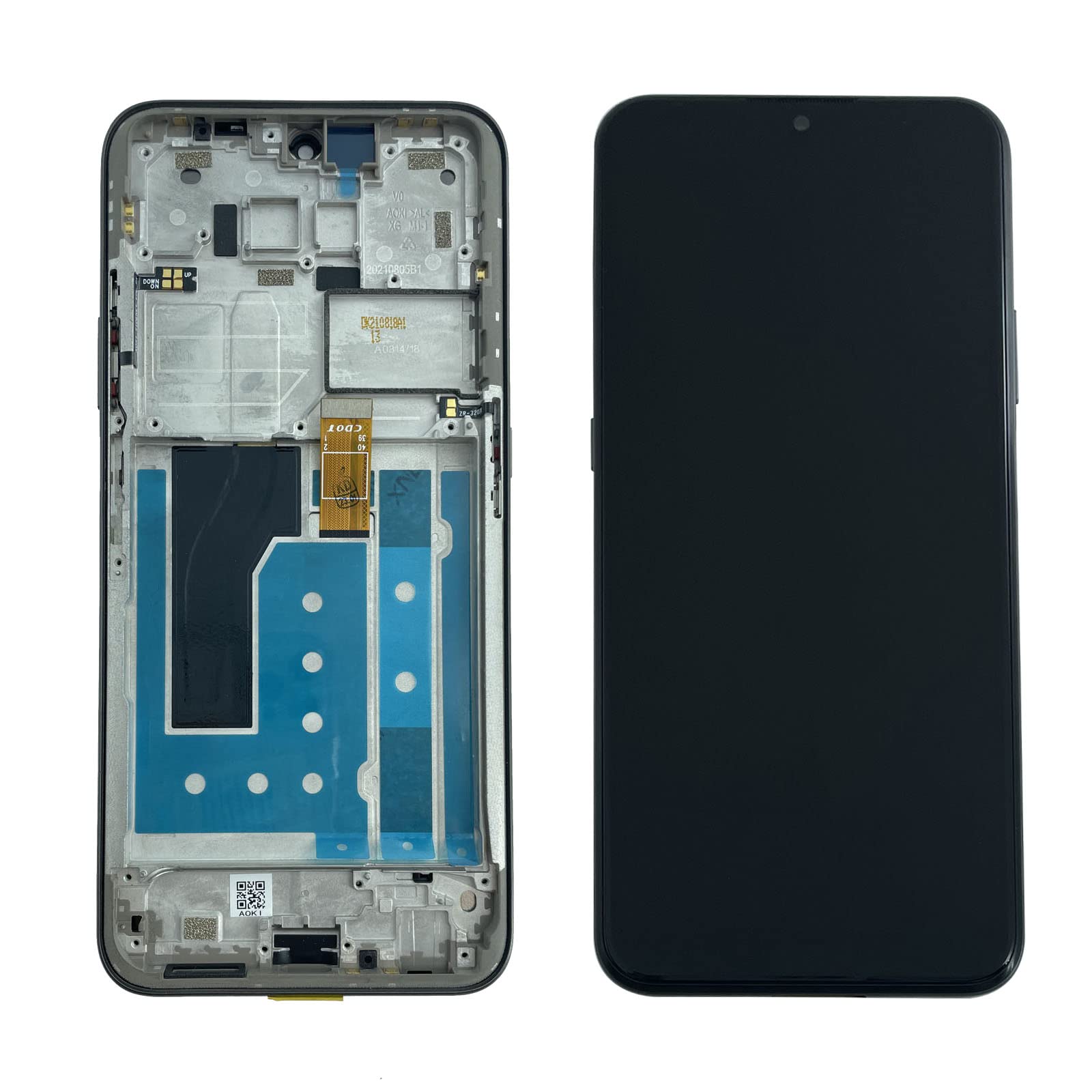 Ygpmoiki for Nokia G300 N1374DL TA-1374 LCD Screen Touch Digitizer Display with Frame Replacement Part 6.52”