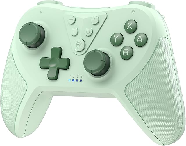 EasySMX Switch Pro Controller for Nintendo Switch/Lite/OLED, PC Controller, Wireless Switch Controller with 4 Programmable Buttons, Dual Vibration, Turbo, Motion Control, LED Light, Wake up Function