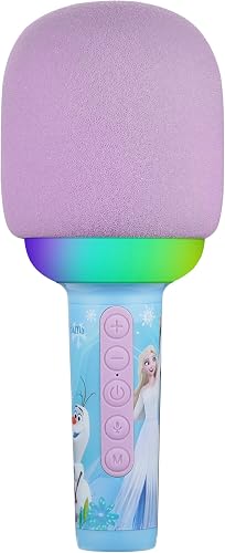 Disney Frozen Bluetooth Dome Microphone with RGB Lights