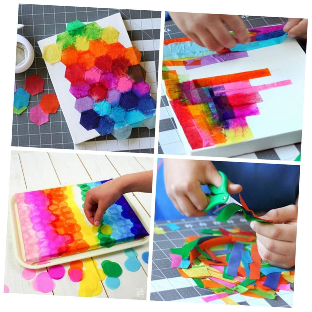100 Stück Buntes Origami Papier Dünnes Bastelpapier für Handarbeiten Dekoration und Kreative Projekte Farben Zufällig Papier für und Kunsthandwerk Zufällige Farbe Zufällige Farbe
