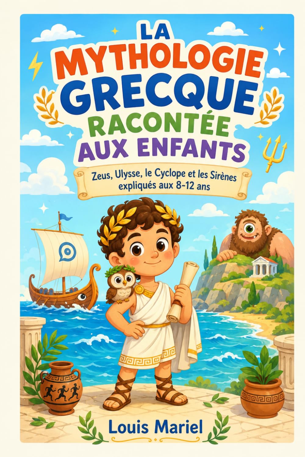 La Mythologie Grecque Racontée aux Enfants: L'Odyssée, Zeus, Ulysse, le Cyclope et les Sirènes expliqués aux 8-12 ans (Les coulisses de l'Histoire)