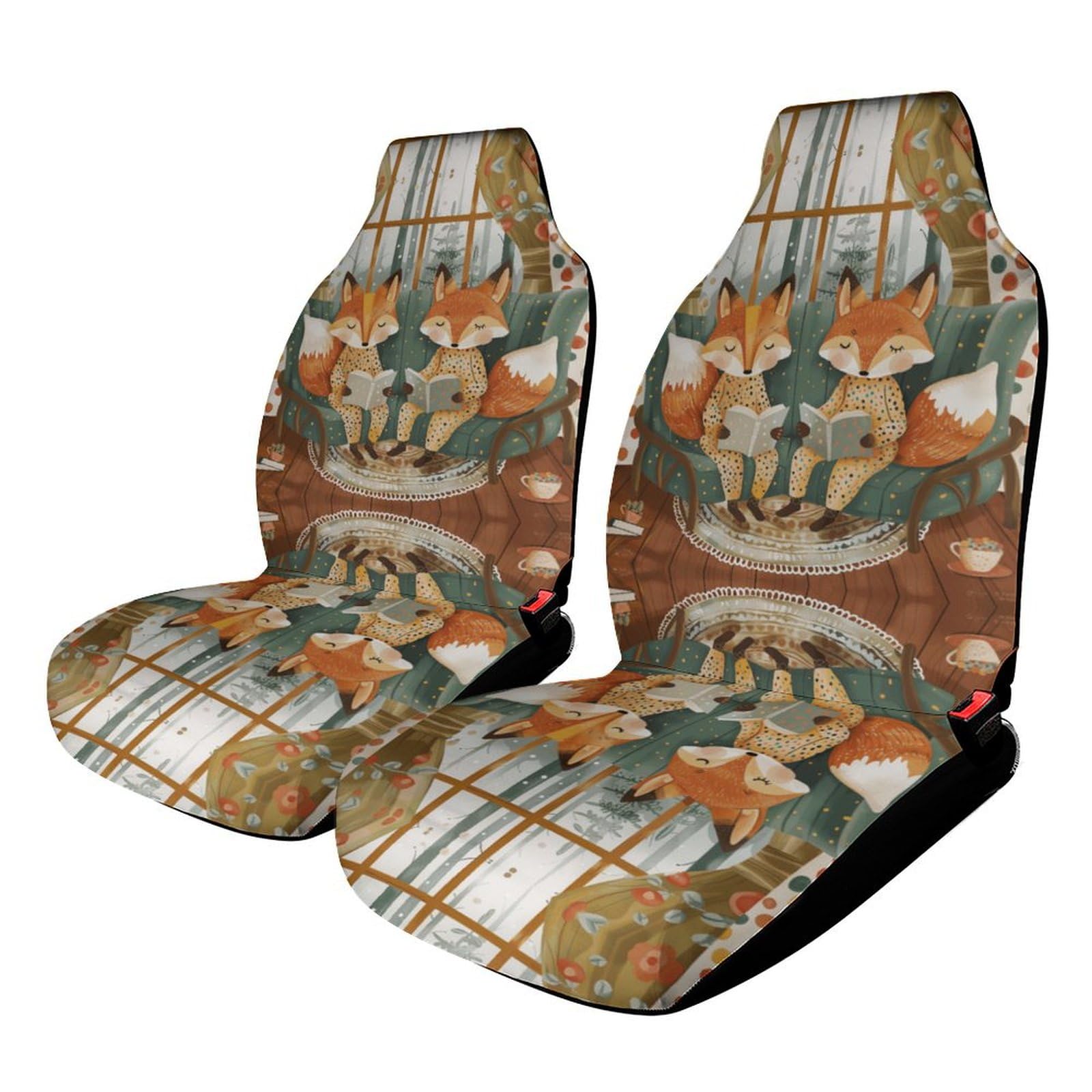 Housse de siege de voiture elastique pour toutes les saisons universelle respirante