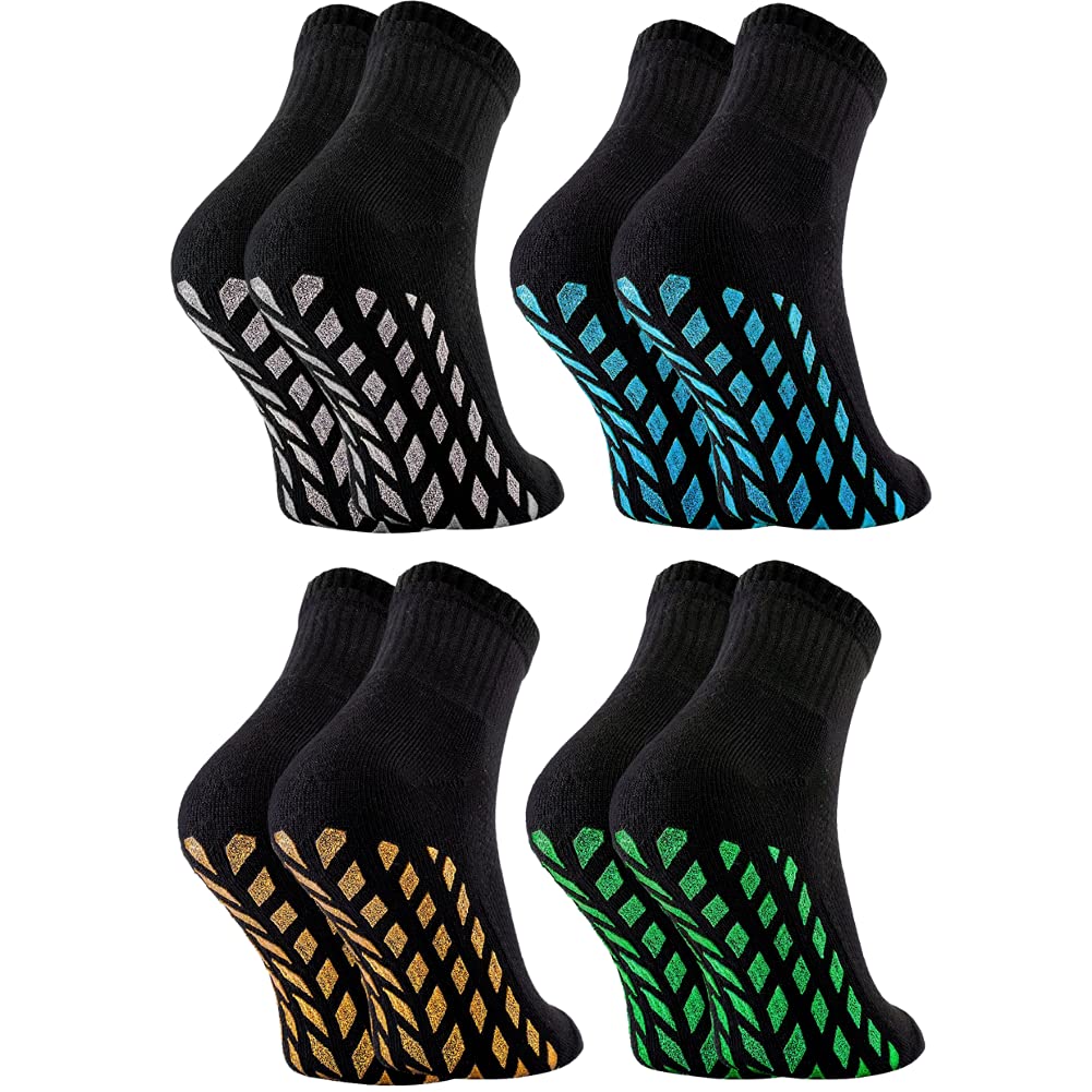 Rainbow Socks - Ninas Calcetines Antideslizantes de Deporte Brillantina
