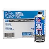 VP Small Engine Fuels 6238 Ethanol-Free 50:1 2-Cycle Gas+Oil - 1 quart, Pack of 8