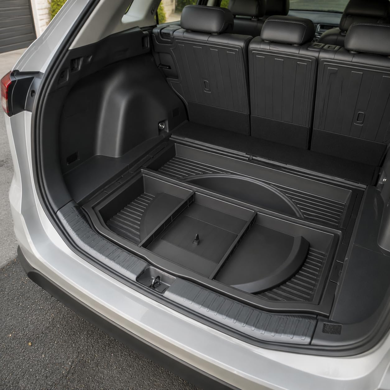Car Trunk Organizer Organizer Bagagliaio Contenitore Vano Sottopavimento Cassettino per Gestione Attrezzi E Accessori Auto Adatto a 2026 E Sesta Generazione Spostamenti Lavoro Vacanze