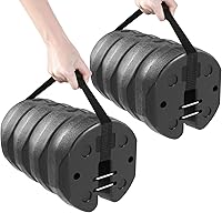 Vista 9 de ABCCANOPY Pesas fáciles de toldo con diseño de bloqueo para resistencia al viento, sin deslizamiento, tiendas de campaña seguras de forma estable