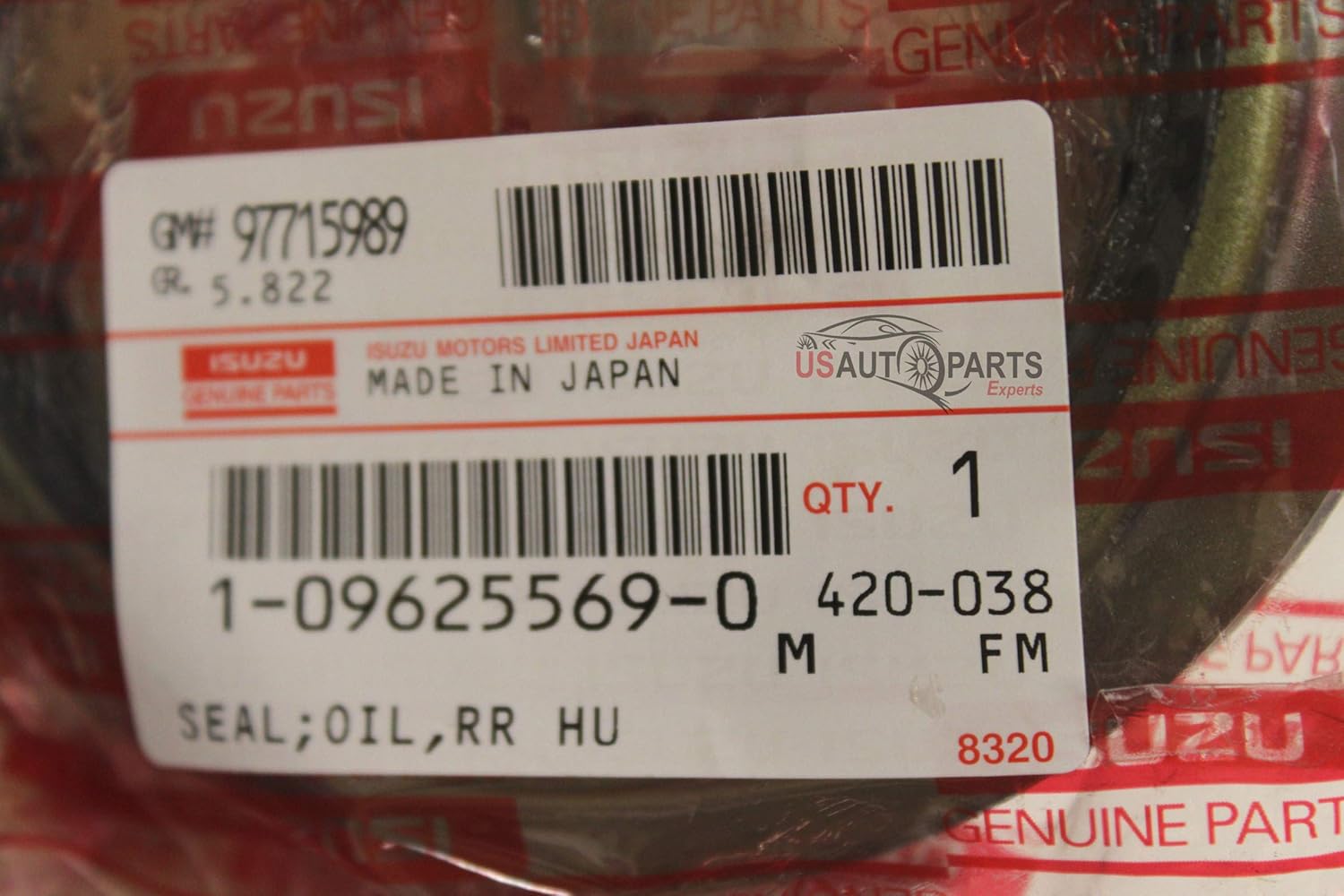 isuzu Genuine - Oil Seal Rear Axle Compatible Truck NRR FSR Encava 6BG1 6BD1 1985-1999 5.8L 6.5L