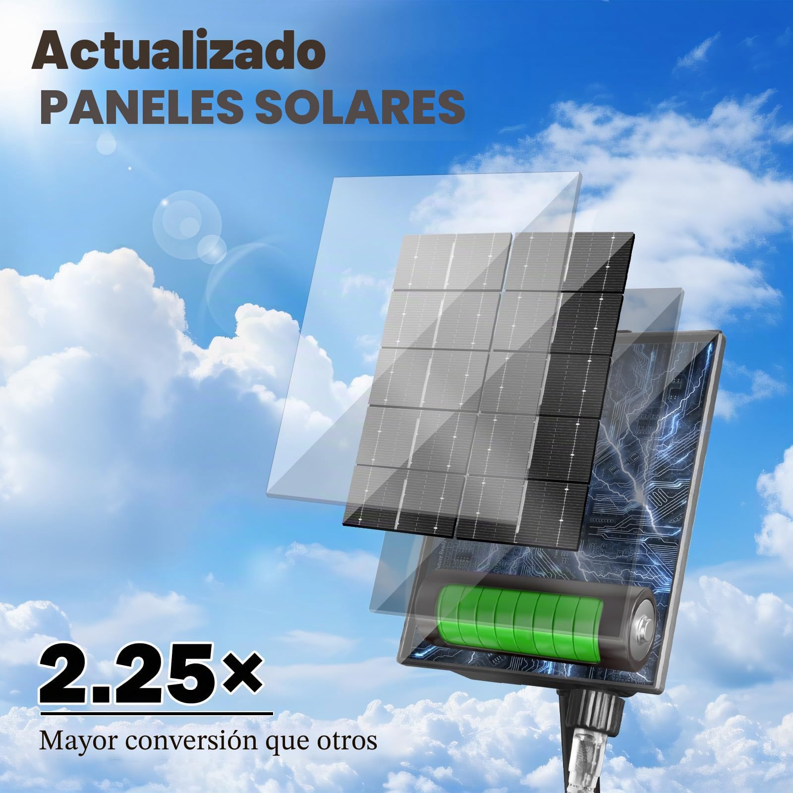 SOLARBABY Guirnaldas Luces Exterior Solar - 62M 600LED Luces Solares w/Remoto, 19 Modos IP65 Impermeable Navidad Solares LED Exterior Jardín Decoracion para Del Arbol Patio Terraza, Blanco cálido