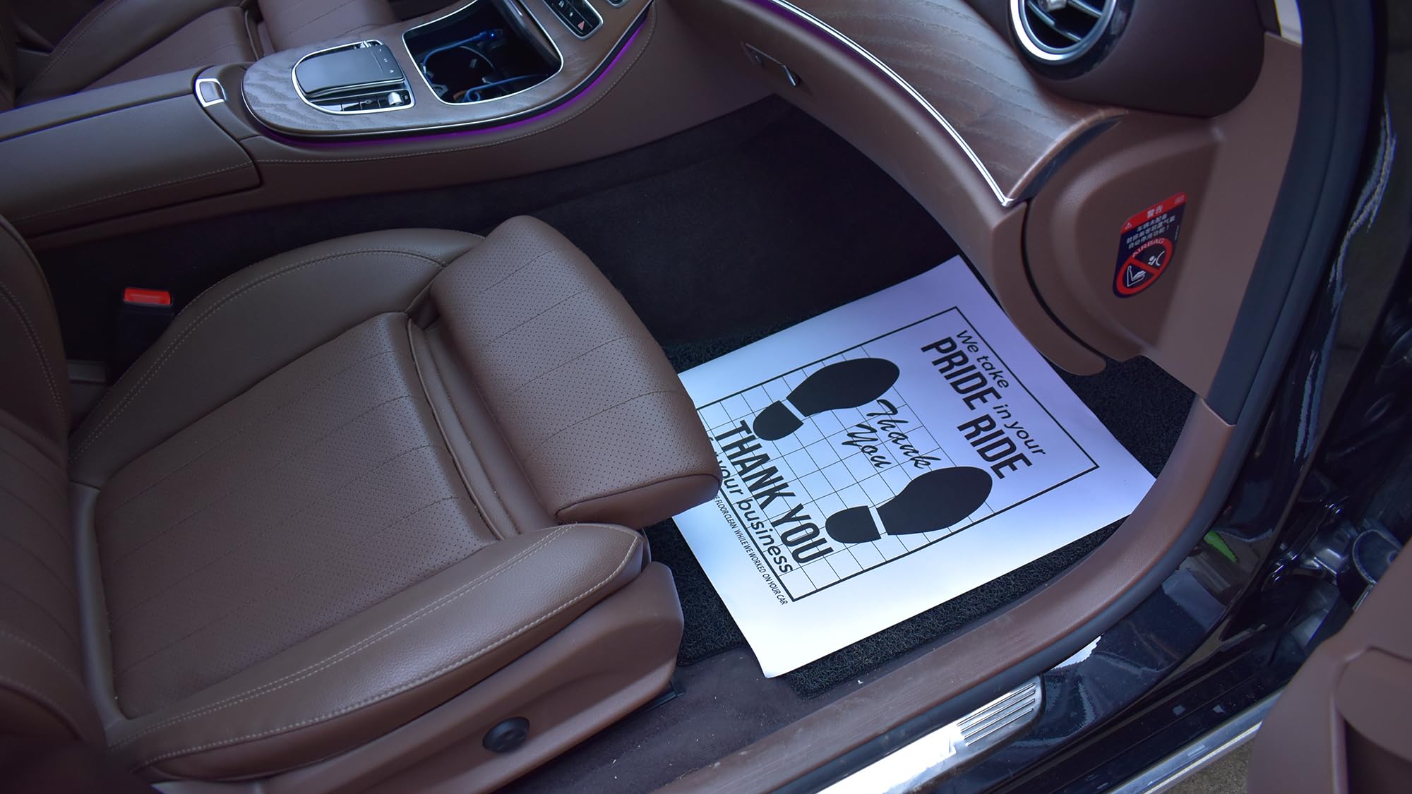 Car Paper Floor Mats 50 Pcs Disposable Floor Cars Used to Protect The Internal Hygiene Environment of Automobiles — view 5