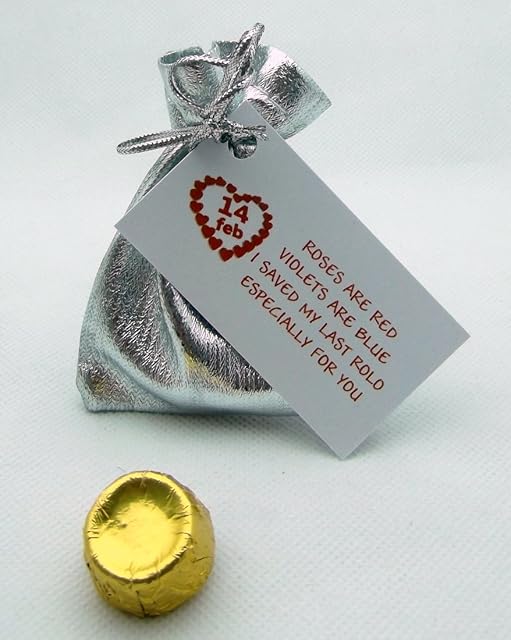 cleverlittlegifts My Last Rolo Romantic Christmas Valentines Birthday Special Novelty Gift Present gift (Feb 14, Silver)