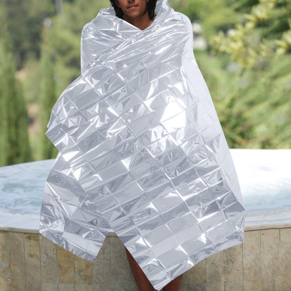 Exсluѕіvе Dіѕсоunt 70% Prісе Tebery 15 Pack Emergency Mylar Thermal Blankets Camping Emergency Blankets Survival Kit Perfect for Outdoors, Hiking, Survival, Bug Out Bag ,Marathons or First Aid
